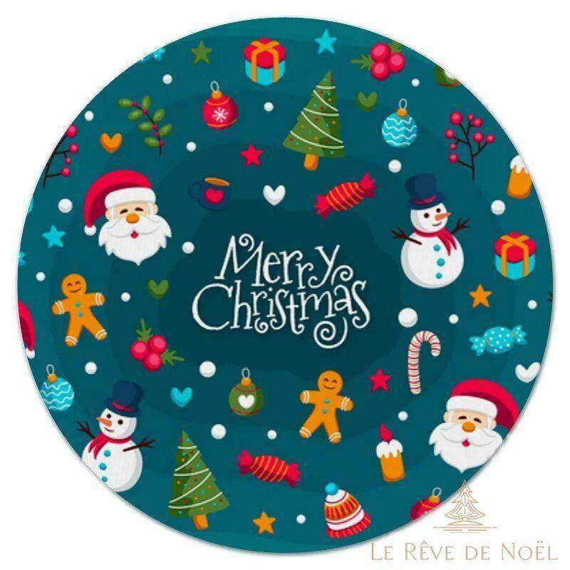 Sous assiette de Noël